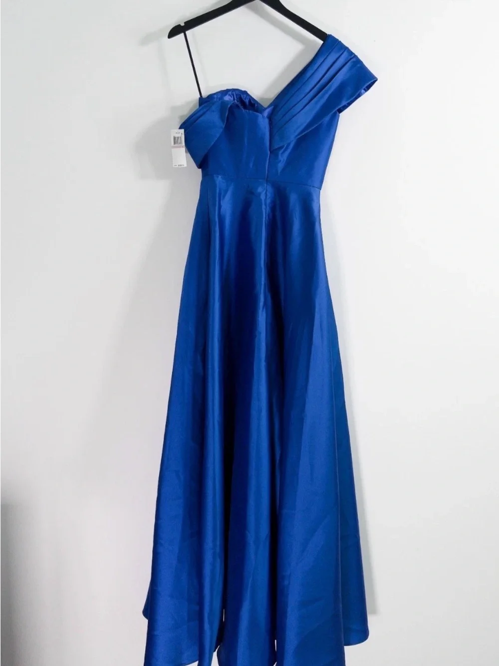 Jovani One-Shoulder Royal Blue Evening Gown